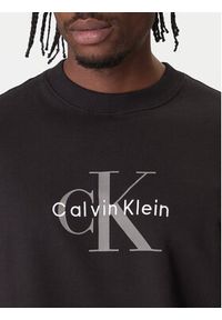 Calvin Klein Jeans Bluza LV04RD242G Czarny Regular Fit. Kolor: czarny. Materiał: bawełna #2