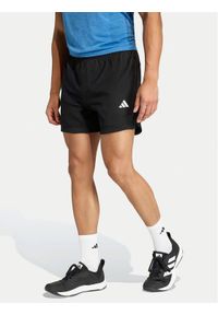 Adidas - adidas Szorty sportowe D4T Power Essentials KD7729 Czarny Regular Fit. Kolor: czarny. Materiał: syntetyk #1