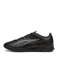 Buty piłkarskie męskie Puma Ultra 5 Play It. Kolor: czarny. Materiał: materiał, syntetyk. Szerokość cholewki: normalna. Sport: piłka nożna