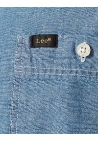 Lee - LEE LEESURE SHIRT MĘSKIE KOSZULE JEANSOWE INDIGO L66NMWDK. Materiał: jeans #4