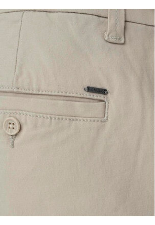 Only & Sons Szorty materiałowe Peter 22027905 Beżowy Regular Fit. Kolor: beżowy. Materiał: bawełna