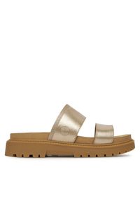 Timberland Klapki Clairemont Way TB0A2Q31N751 Złoty. Kolor: złoty. Materiał: skóra