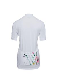 Silvini - Koszulka rowerowa (z krótkim rękawem) damska SILVINI Women Jersey CALNIA. Kolor: biały. Materiał: jersey. Długość rękawa: krótki rękaw. Długość: krótkie
