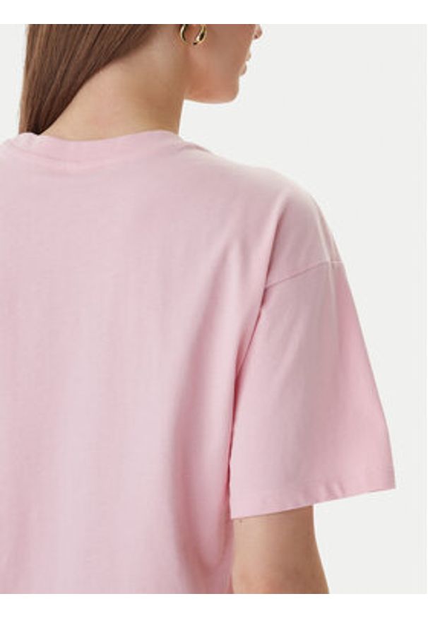 only - ONLY T-Shirt Rhine 15368901 Różowy Boxy Fit. Kolor: różowy. Materiał: bawełna