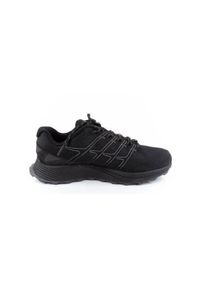 Buty do chodzenia męskie Merrell Moab Flight. Kolor: czarny. Materiał: materiał, syntetyk. Szerokość cholewki: normalna. Sport: turystyka piesza