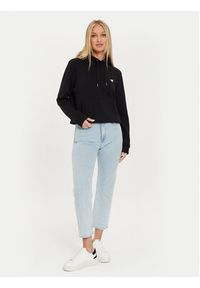 Guess Bluza W4YQ04 KC811 Czarny Classic Fit. Kolor: czarny. Materiał: bawełna #4