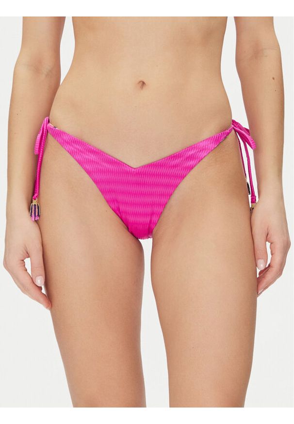 Maaji Dół od bikini Deep Pink Sublimity PT3265SBC072 Różowy. Kolor: różowy. Materiał: syntetyk