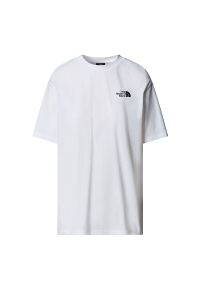 Koszulka damska The North Face Simple Dome 0A87NQFN41 - biała. Kolor: biały. Materiał: bawełna. Długość rękawa: krótki rękaw. Długość: krótkie. Wzór: nadruk #1