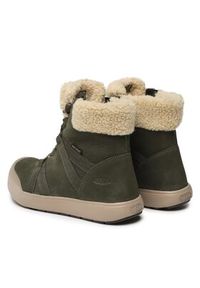 keen - Keen Śniegowce Elle Winter Boot Wp 1026711 Zielony. Kolor: zielony. Materiał: nubuk, skóra