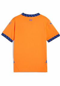 Puma - Młodzieżowa koszulka Olympique Marsylia 24/25 PUMA. Kolor: żółty, pomarańczowy, wielokolorowy, niebieski