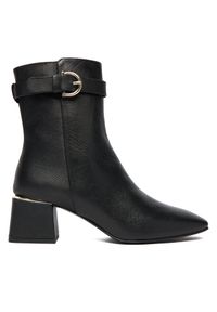 Botki Aigner. Kolor: czarny