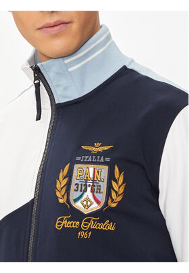 Aeronautica Militare Bluza 241FE1892F419 Écru Regular Fit. Materiał: bawełna