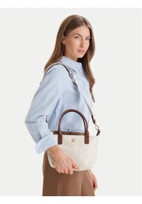 TOMMY HILFIGER - Tommy Hilfiger Torebka Popette Mini Tote AW0AW17709 Écru #1