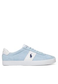 Polo Ralph Lauren Sneakersy 816961260004 Niebieski. Kolor: niebieski. Materiał: zamsz, skóra #1