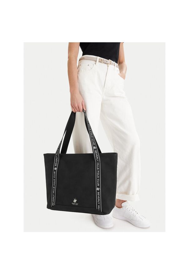 Torebka Beverly Hills Polo Club. Kolor: czarny