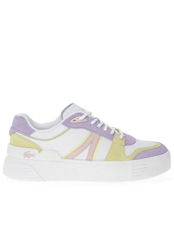 Buty Lacoste L002 EVO 124 2 SFA 747SFA0051-B53 - multikolor. Kolor: wielokolorowy. Materiał: guma, tkanina, skóra, zamsz, poliester, syntetyk. Szerokość cholewki: normalna