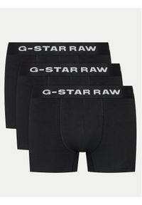 G-Star RAW - G-Star Raw Komplet 3 par bokserek D23771-D516 Czarny. Kolor: czarny. Materiał: bawełna