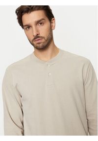 Marc O'Polo Longsleeve 429 2042 52184 Beżowy Regular Fit. Typ kołnierza: polo. Kolor: beżowy. Materiał: bawełna. Długość rękawa: długi rękaw #3