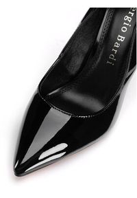 Sergio Bardi Szpilki WYL2142-40Z-SB Czarny. Kolor: czarny. Materiał: lakier, skóra. Obcas: na szpilce #3