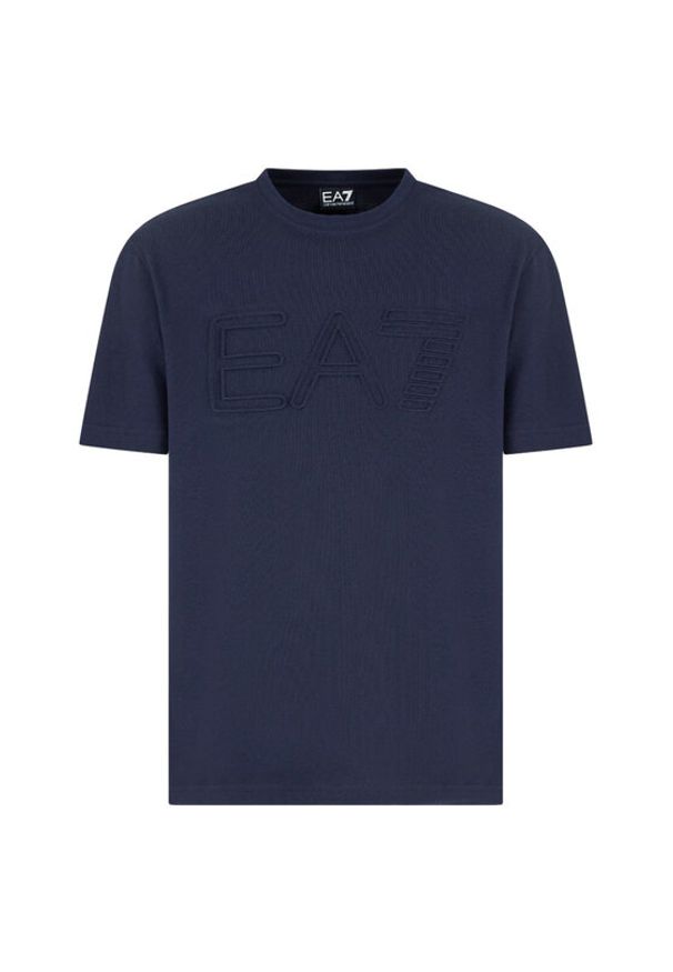 EA7 Emporio Armani T-Shirt 7M000149-AF14772 Niebieski Regular Fit. Kolor: niebieski