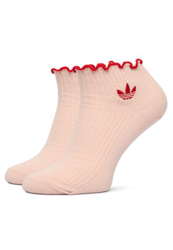 Adidas - adidas Skarpety krótkie KR3430 Kolorowy. Materiał: bawełna. Wzór: kolorowy