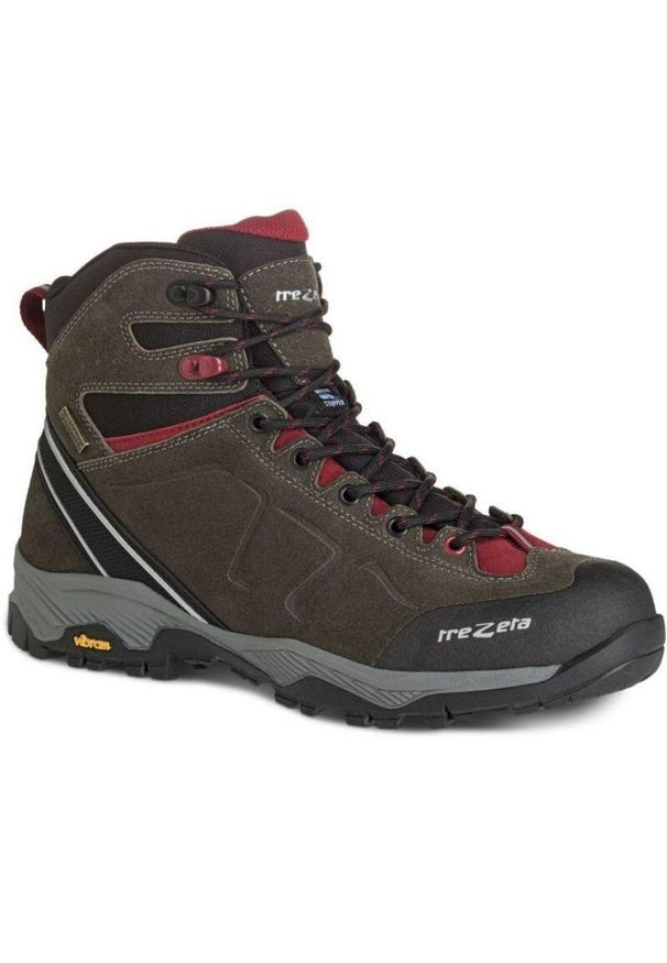 TREZETA - Buty trekkingowe męskie Trezeta DRIFT WP. Kolor: czerwony, brązowy, wielokolorowy