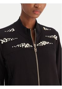 Liu Jo Sport Bluza TF5152 FS576 Czarny Regular Fit. Kolor: czarny. Materiał: wiskoza. Styl: sportowy #4