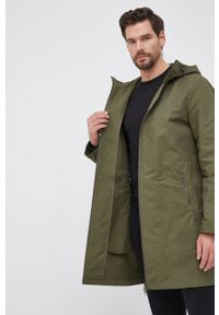 United Colors of Benetton Parka męska kolor zielony przejściowa. Okazja: na co dzień. Kolor: zielony. Styl: casual #3