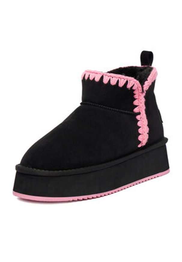 Roxy Śniegowce CEO-HY9988-3 Czarny. Kolor: czarny. Materiał: materiał