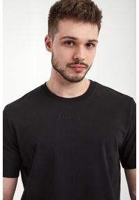 Balmain - T-shirt męski z haftem BALMAIN. Wzór: haft #3