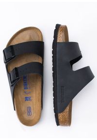 Klapki Unisex Birkenstock Arizona BF (0551251). Kolor: czarny. Sezon: lato. Styl: młodzieżowy, sportowy