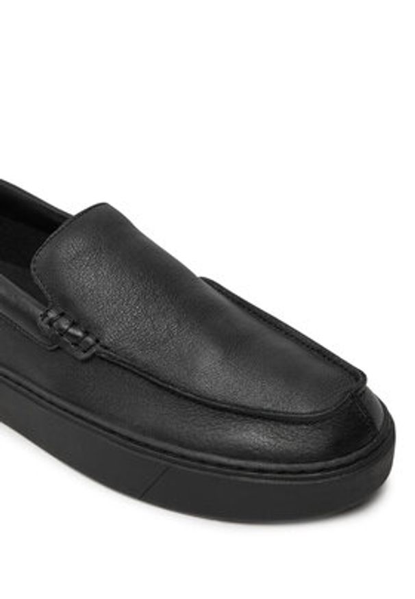 Calvin Klein Półbuty Moccasin Lth HM0HM01793 Czarny. Kolor: czarny. Materiał: skóra