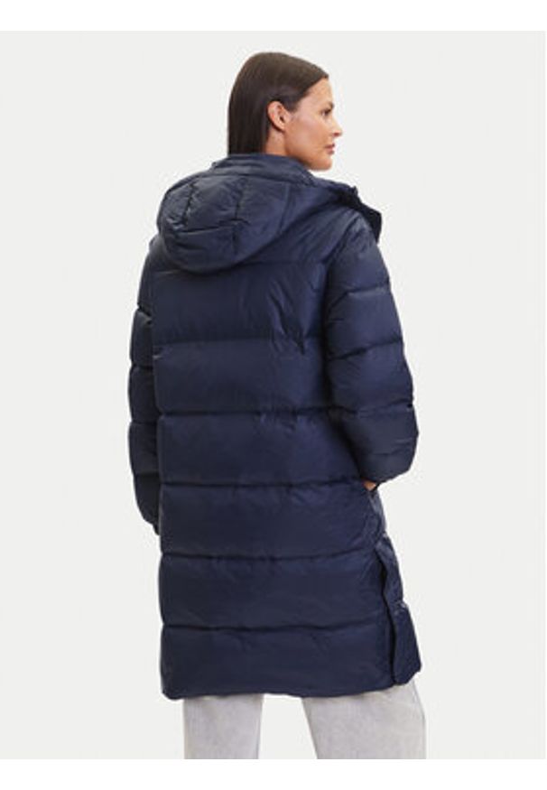 Calvin Klein Jeans Kurtka puchowa Essential LV047D502G Granatowy Regular Fit. Kolor: niebieski. Materiał: syntetyk