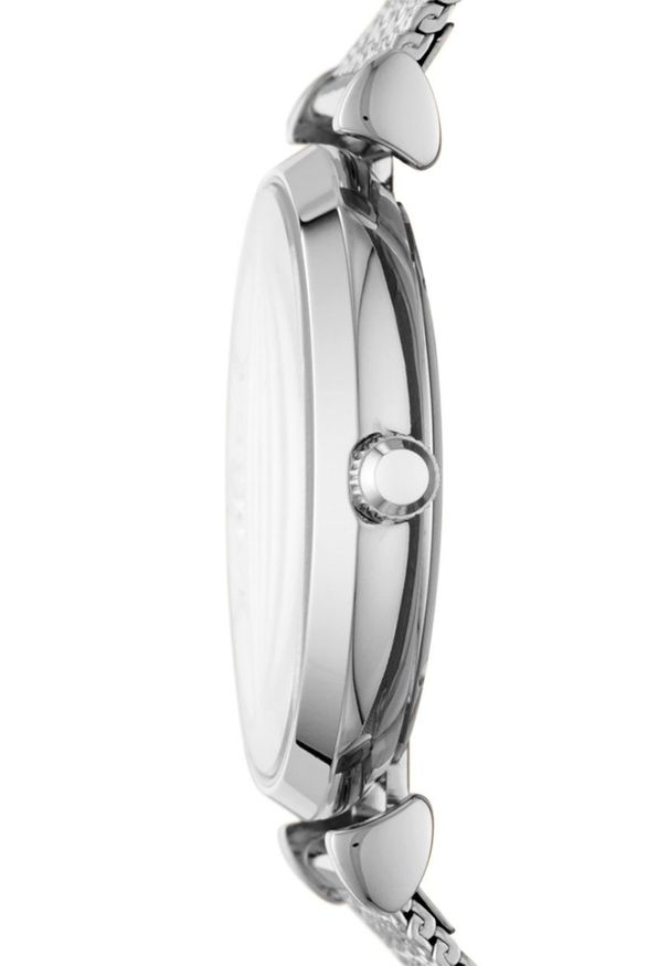 Emporio Armani - Zegarek AR11319. Kolor: srebrny. Materiał: materiał