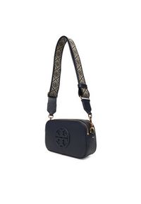 Tory Burch Torebka Mini Miller Crossbody 171955 Granatowy. Kolor: niebieski. Materiał: skórzane #4