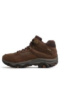 Merrell Trekkingi Moab Adventure 3 Mid Wp J003821 Brązowy. Kolor: brązowy. Materiał: nubuk, skóra. Sport: turystyka piesza