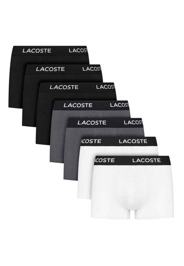 Lacoste Komplet 7 par bokserek 5H2385 Kolorowy. Materiał: bawełna. Wzór: kolorowy