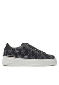 Philipp Plein - PHILIPP PLEIN Sneakersy AADS WSC2758 PTE028N Czarny. Kolor: czarny. Materiał: materiał #1
