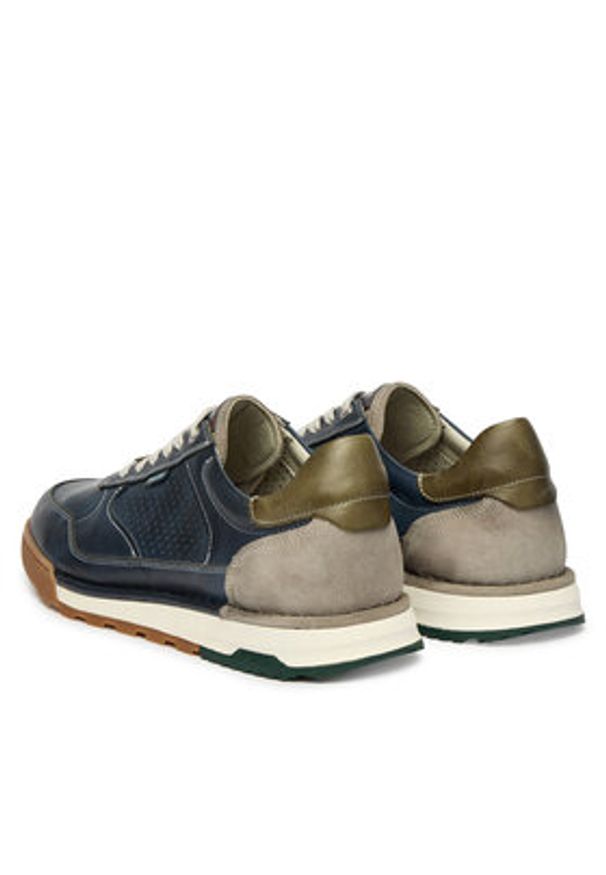 Pikolinos Półbuty Teide M3W-6435C1 Granatowy. Kolor: niebieski. Materiał: skóra