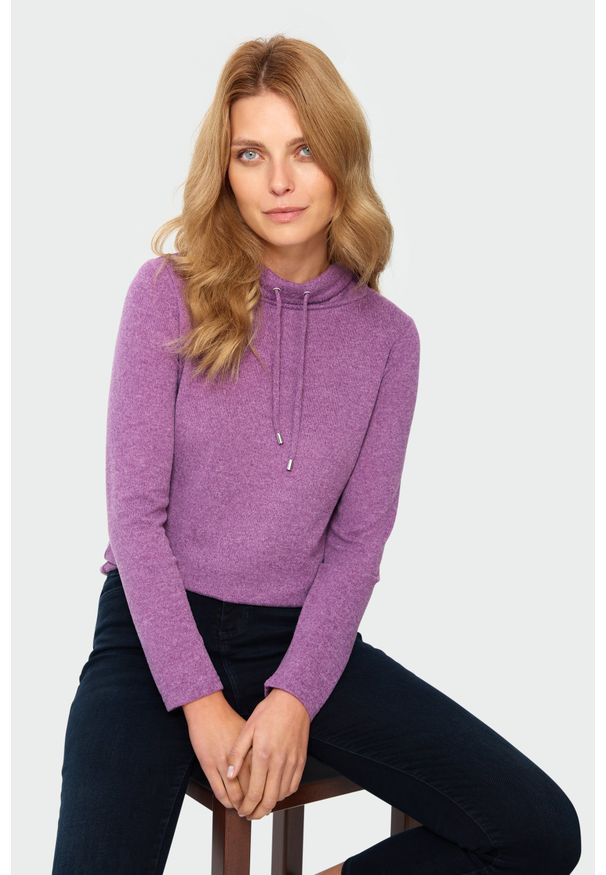 Greenpoint - Sweter o luźnym kroju ze stójką. Typ kołnierza: kołnierzyk stójkowy