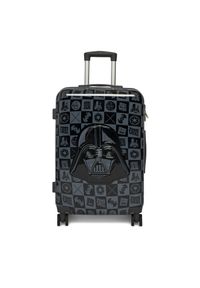 Walizka średnia Star Wars. Kolor: czarny. Wzór: motyw z bajki #1