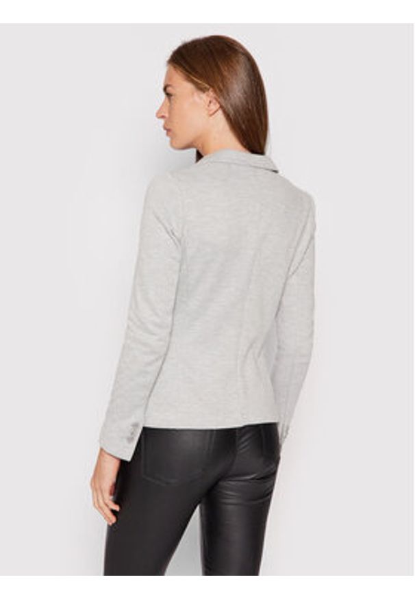 Vero Moda Marynarka Julia 10154123 Szary Regular Fit. Kolor: szary. Materiał: bawełna, syntetyk