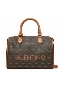 Valentino by Mario Valentino - VALENTINO Duży brązowy kuferek Liuto. Kolor: brązowy #5