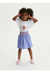 Reserved - Spódnica z wiskozy - niebieski. Kolor: niebieski. Materiał: wiskoza #1