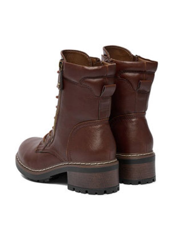 Clara Barson Trzewiki CEO-WS6396-05 Beżowy. Kolor: beżowy. Materiał: materiał