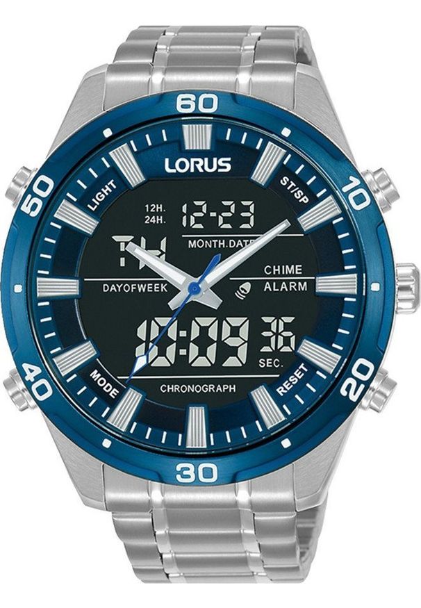 Zegarek Lorus Zegarek męski Lorus RW647AX9 srebrny. Kolor: srebrny