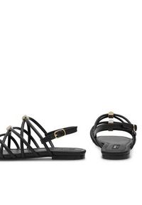 Nine West Sandały 123AL1737 Czarny. Kolor: czarny. Materiał: skóra #4