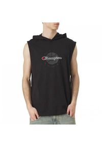 Koszulka sportowa męska Champion 219795KK001. Kolor: niebieski, wielokolorowy. Długość rękawa: bez rękawów. Styl: sportowy #1