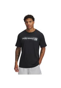 Koszulka Under Armour Camo Chest Stripe. Kolor: czarny, biały, wielokolorowy #1