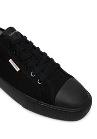 Calvin Klein Trampki Vulc Laceup Cv HM0HM02121 Czarny. Kolor: czarny. Materiał: materiał #2